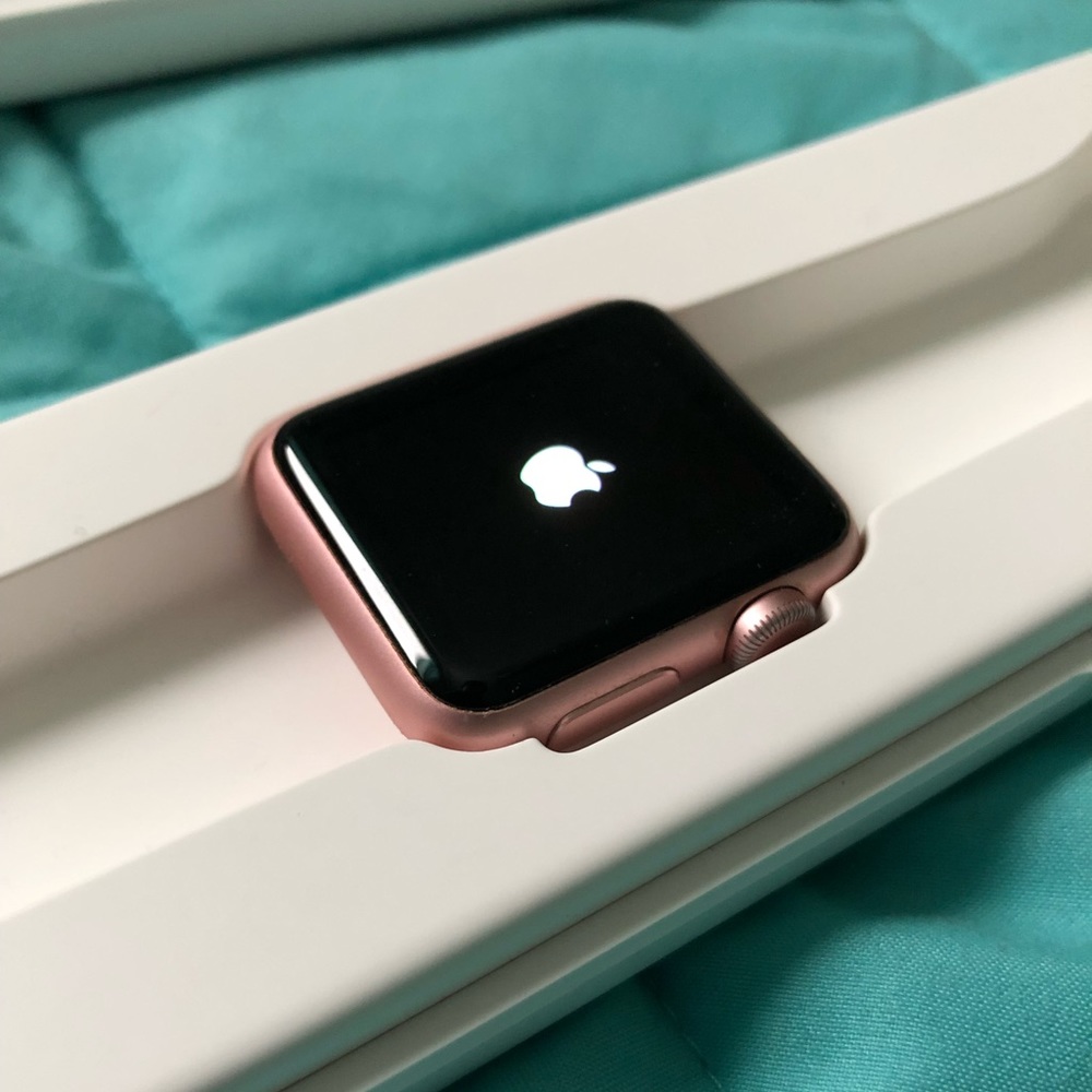 Apple Watch 38mm Rose Gold (no accessories)